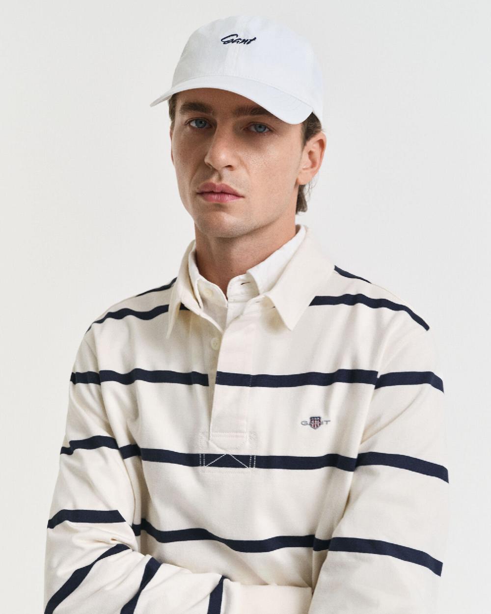 Gant Thin Striped Heavy Rugger Cream