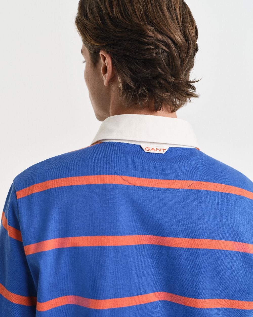 Gant Thin Striped Heavy Rugger Rich Blue