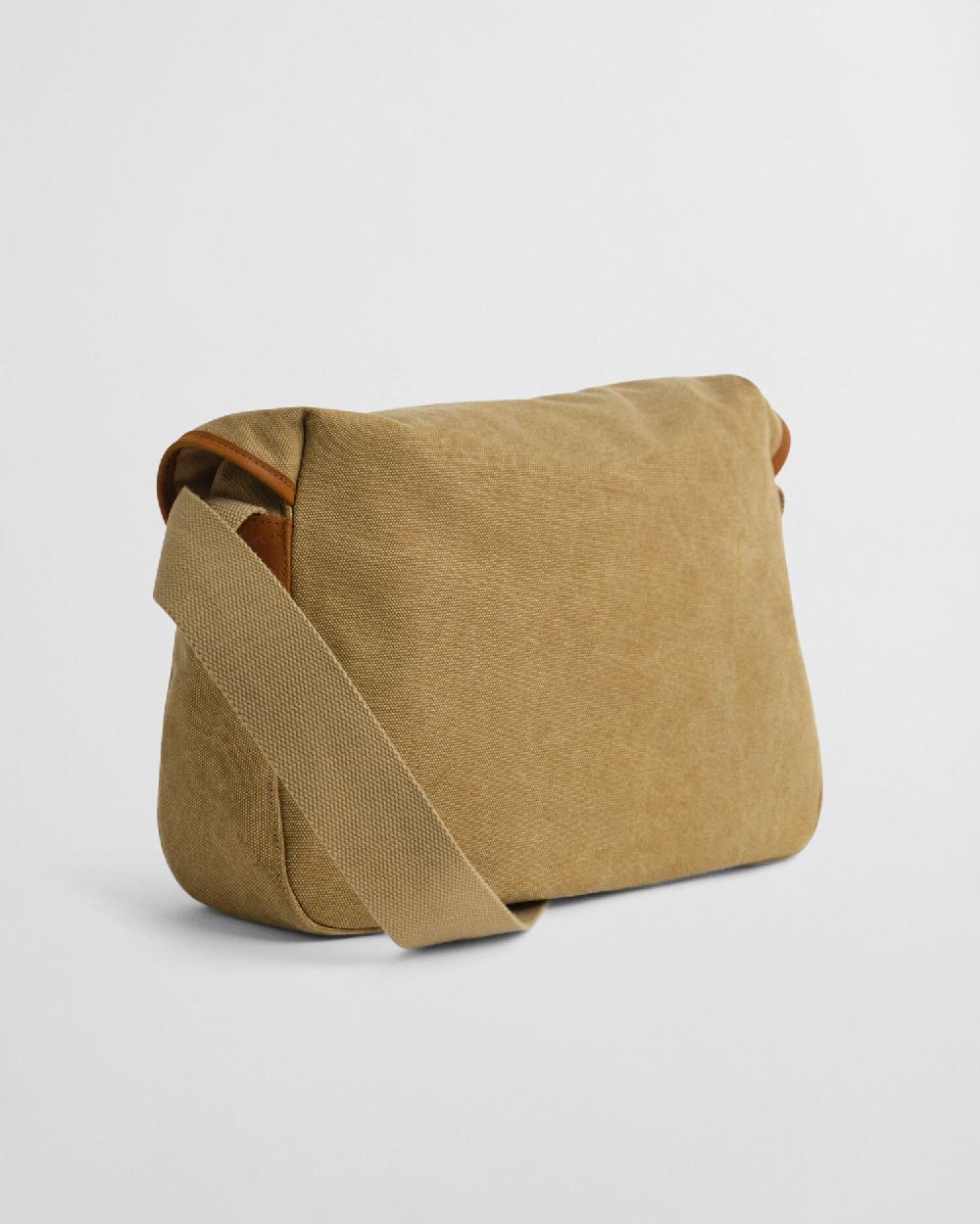 Gant Washed Canvas Fishing Bag Peanut Butter
