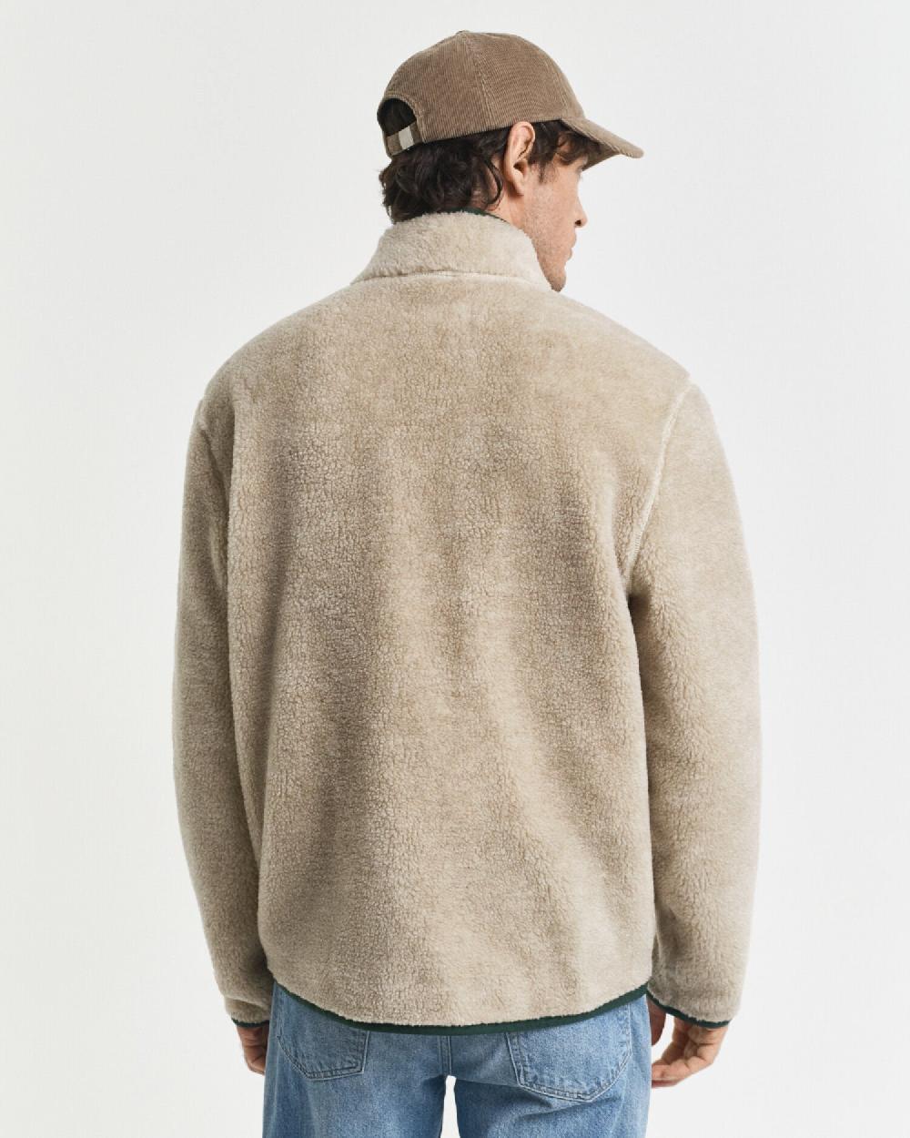 Gant Wool Fleece Oat Melange