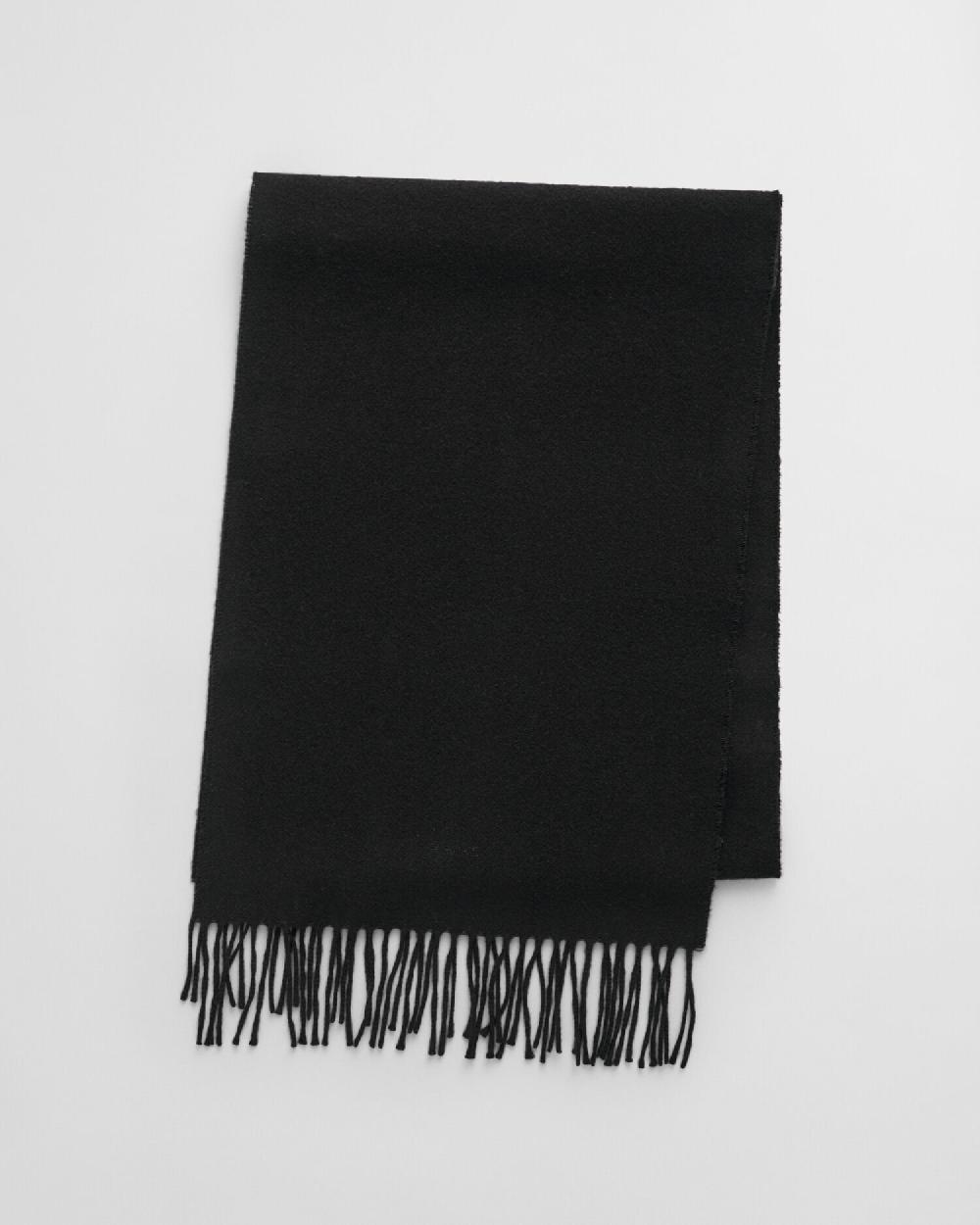 gant Wool Scarf black