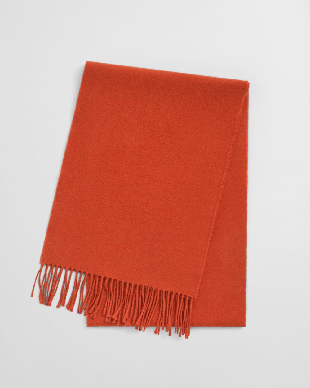 gant Wool Scarf deep orange