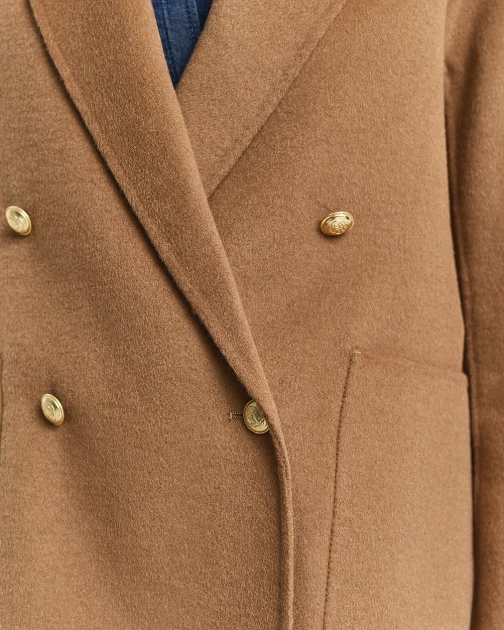 Gant Regular Fit Handstitched Club Blazer Roasted Walnut