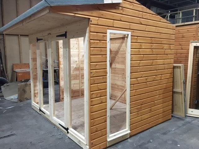 Garden Pleasure 8x10 Contemporary / Modern Summer House