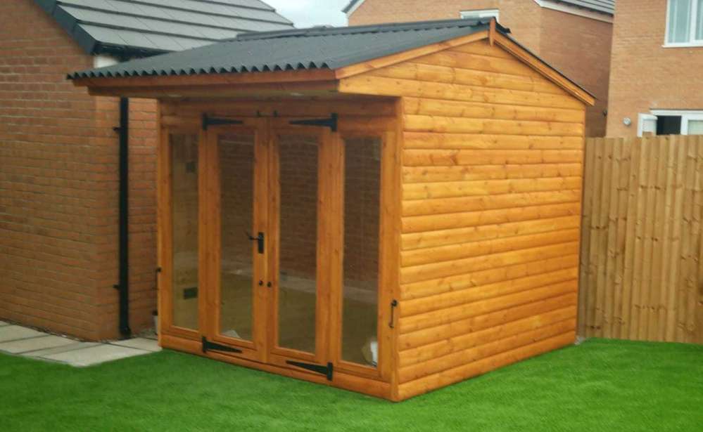 garden pleasure 8x8 Contemporary / Modern Summer House