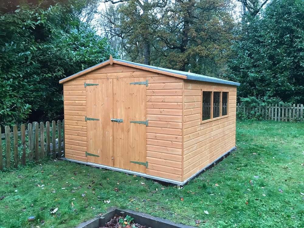 garden pleasure 10x14 Apex Garden Shed