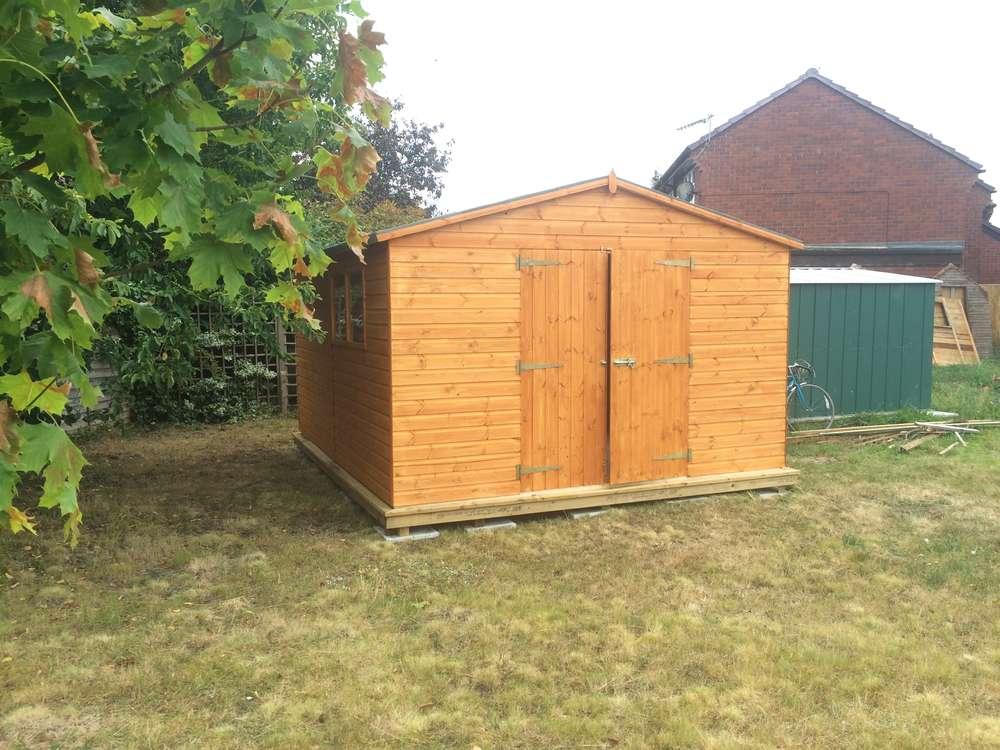 Garden Pleasure 10x16 Garden Workshop