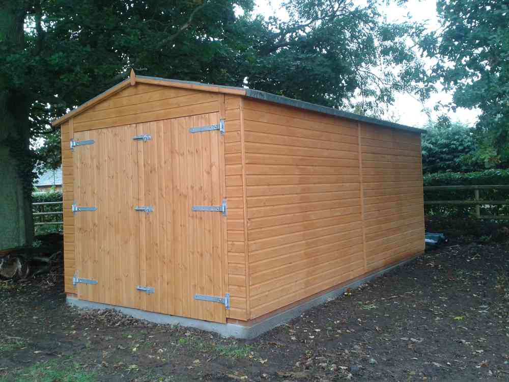 Garden Pleasure 10x16 Single Garage