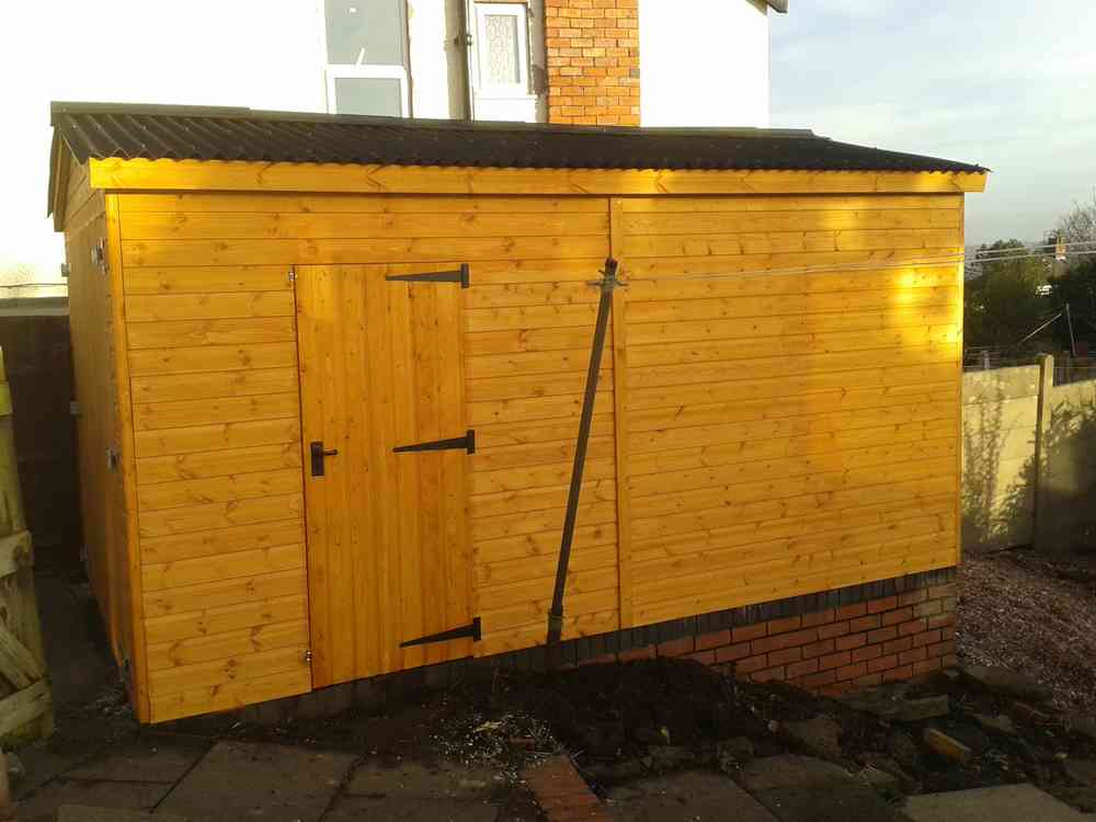 Garden Pleasure 10x16 Single Garage