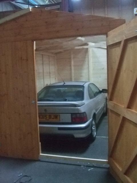 Garden Pleasure 10x18 Single Garage