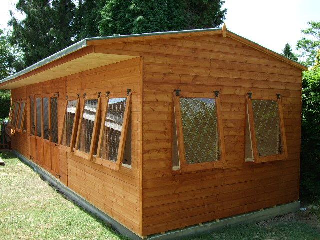 Garden Pleasure 20x12 Stabled Porch Summer House