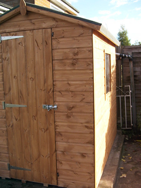 garden pleasure 4x6 Apex Garden Shed