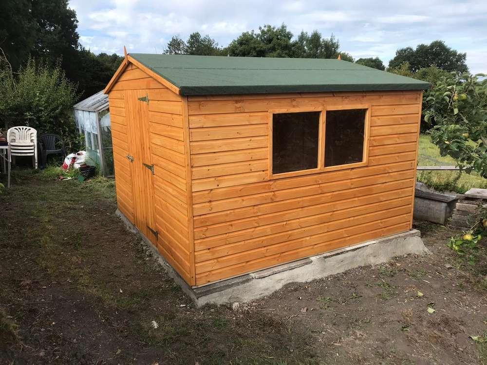 Garden Pleasure 6x10 Apex Garden Shed