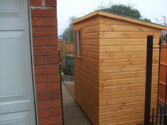 Garden Pleasure 6x4 Pent Garden Shed