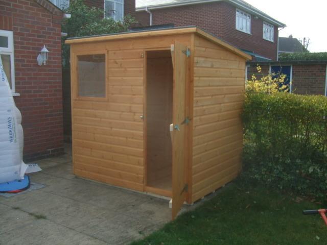 garden pleasure 6x6 Pent Garden Shed