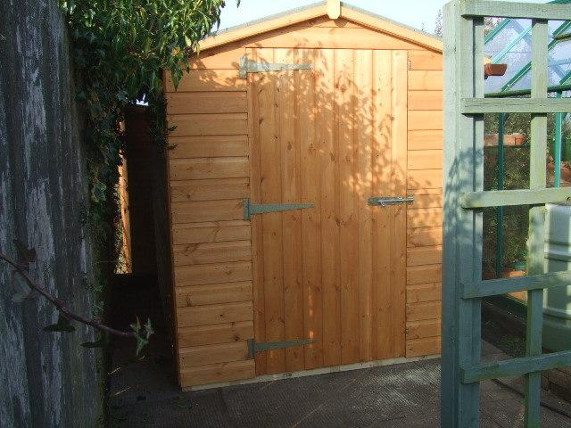 Garden Pleasure 6x8 Apex Garden Shed
