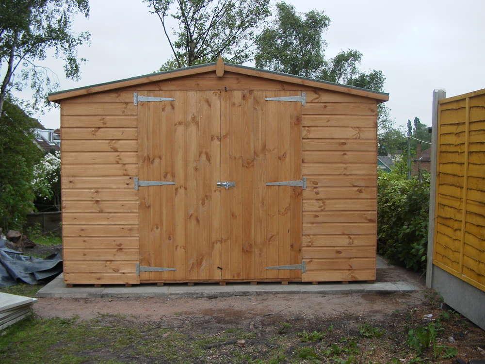 Garden Pleasure 8x14 Apex Garden Shed