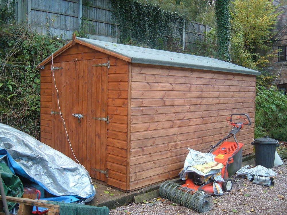 garden pleasure 8x14 Apex Garden Shed