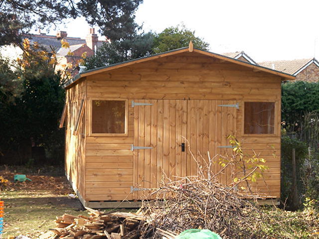 Garden Pleasure 8x20 Large Workshop