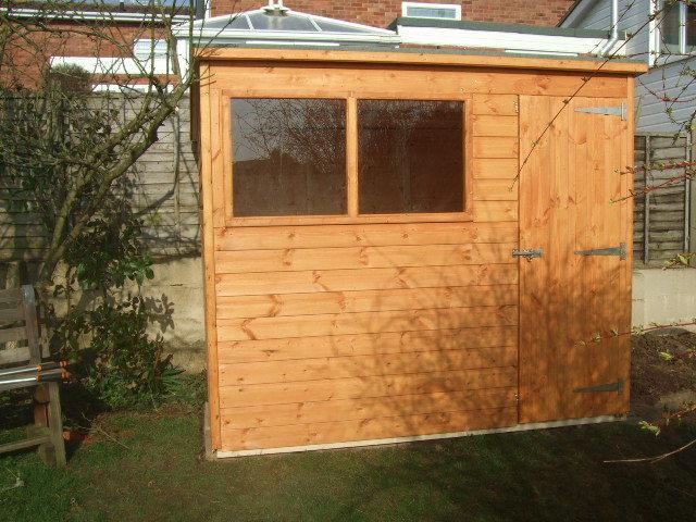 garden pleasure 8x6 Pent Garden Shed