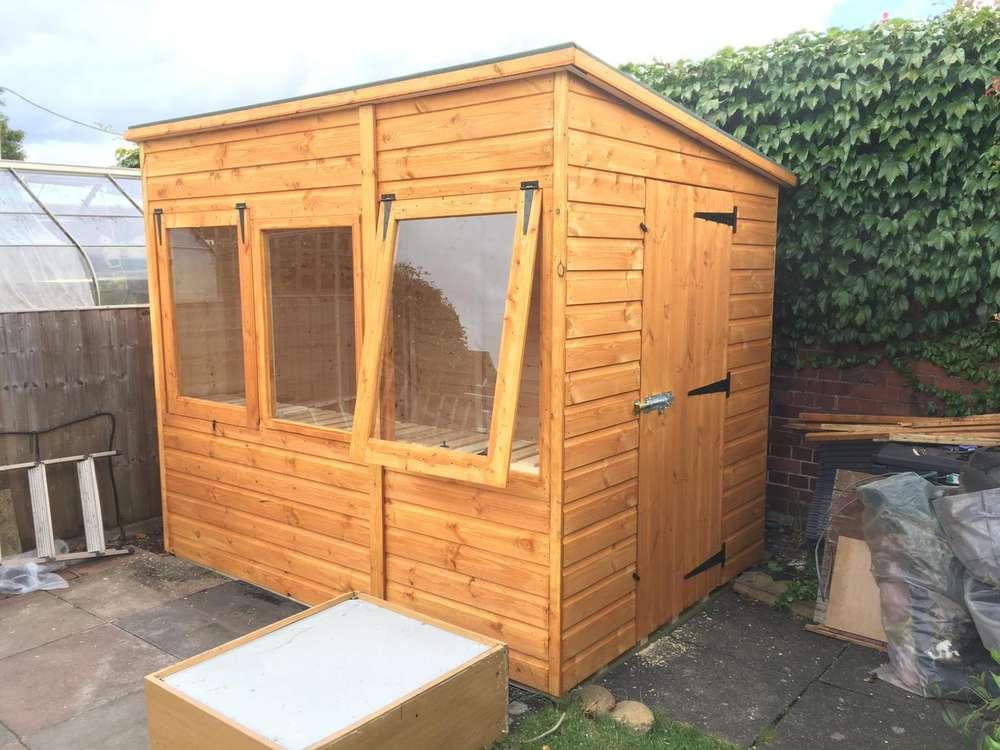 garden pleasure 8x6 Potting Shed