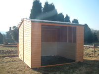 garden pleasure Field Shelter - Double Stall