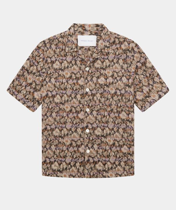 garment project Camp Collar Shirt Earth Flower