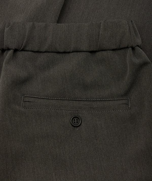 Garment Project Dressed Pant Dark Grey Melange