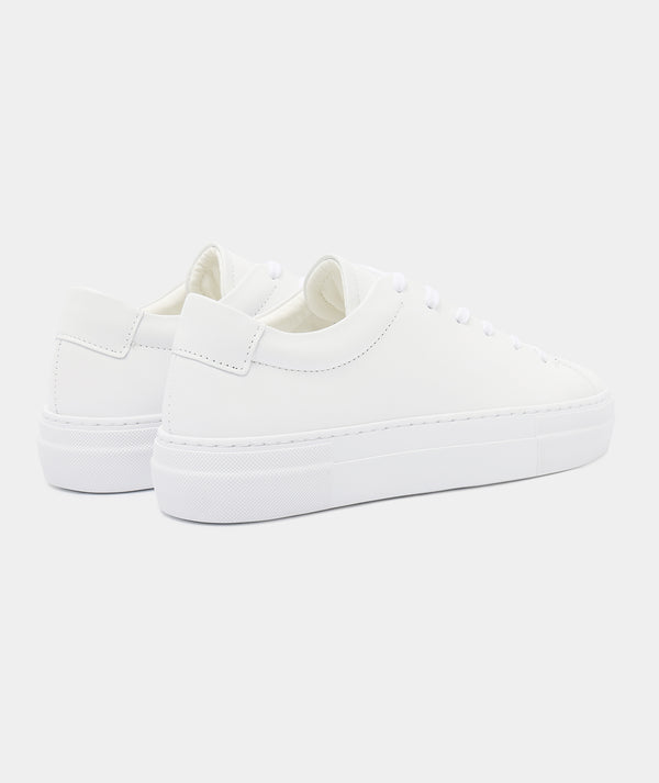 Garment Project Ella White Leather