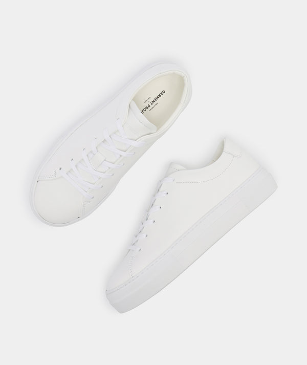 Garment Project Ella White Leather