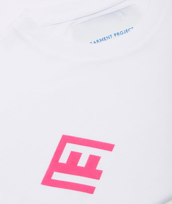 Garment Project GP13 Logo Tee White