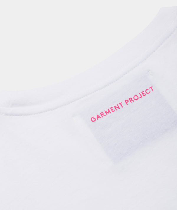 Garment Project GP13 Logo Tee White