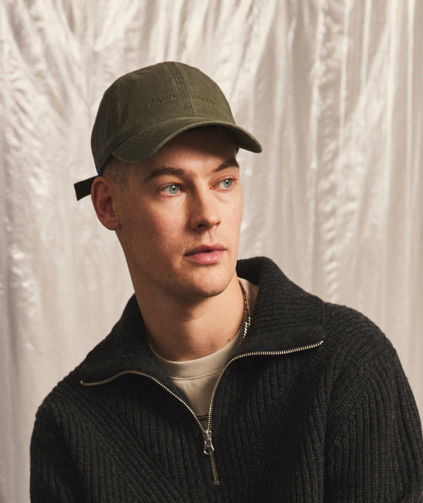 Garment Project Heavy Wash Cap Army