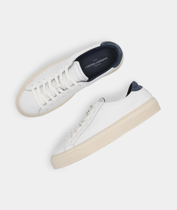 Garment Project Kit White / Blue Leather