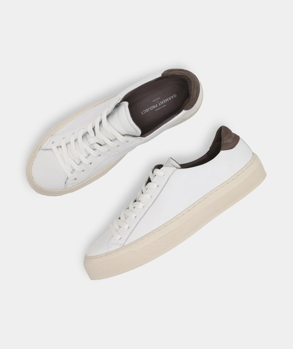 Garment Project Kit White / Elephant Leather