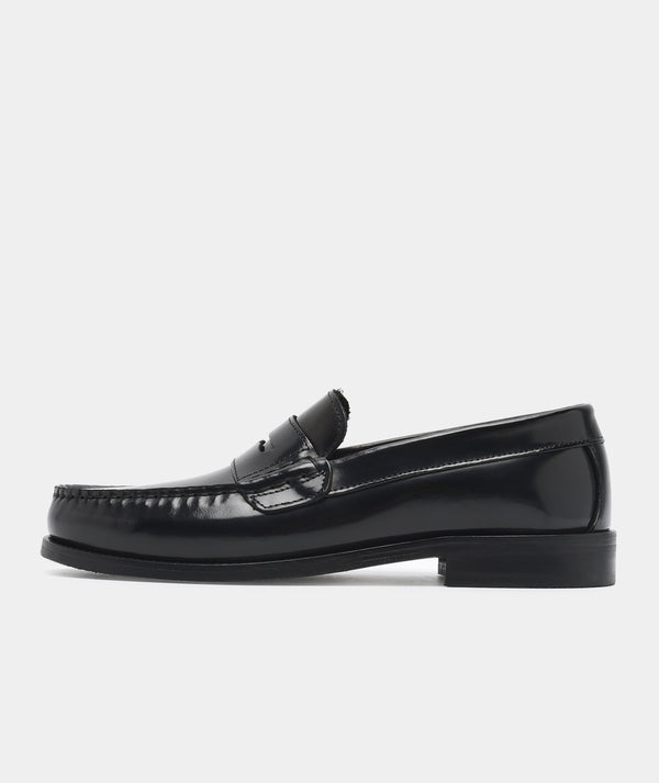 garment project Miles Penny Loafer Black Polido