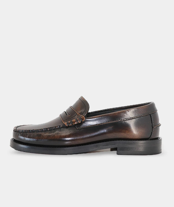 garment project Miles Penny Loafer Brown Polido