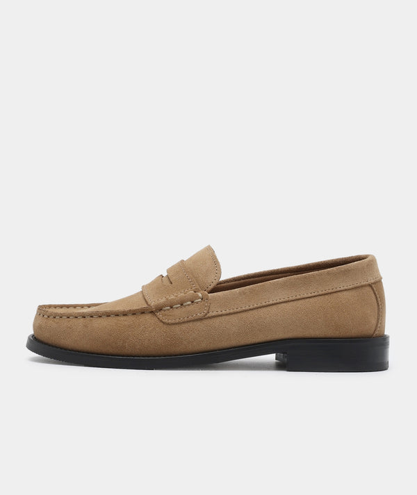 garment project Miles Penny Loafer Earth Suede