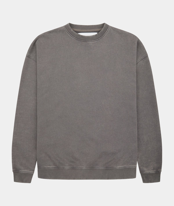 garment project GP Drop Shoulder Crew Neck Sweat Acid Grey