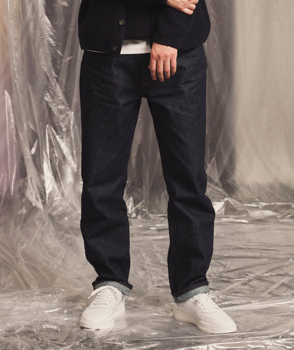 Garment Project Regular Five Pocket Jeans Indigo Rinsed