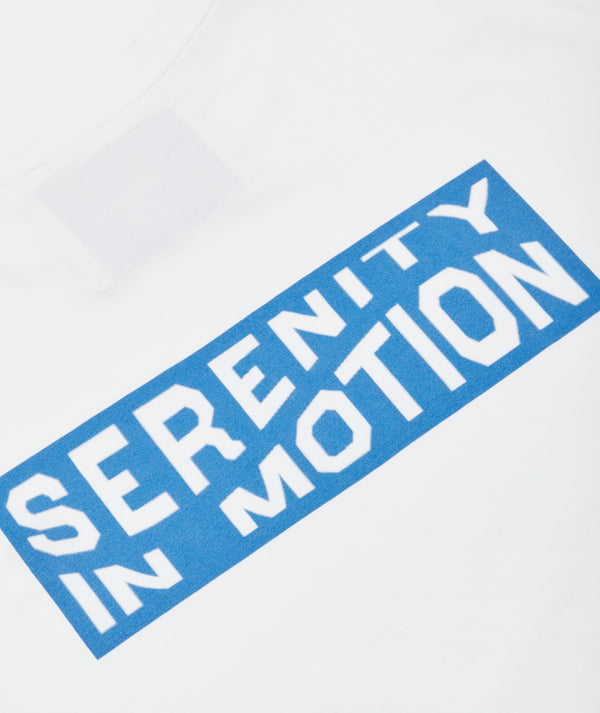 Garment Project Relaxed Fit Tee White / Serenity In Motion
