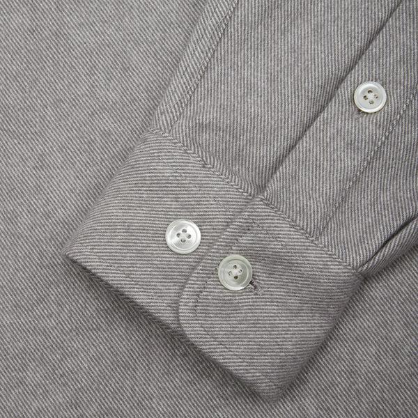 Garment Project Relaxed Long Sleeved Shirt Light Grey