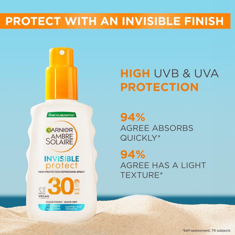 Garnier Ambre Solaire Ambre Solaire Invisible Protect Spray SPF30