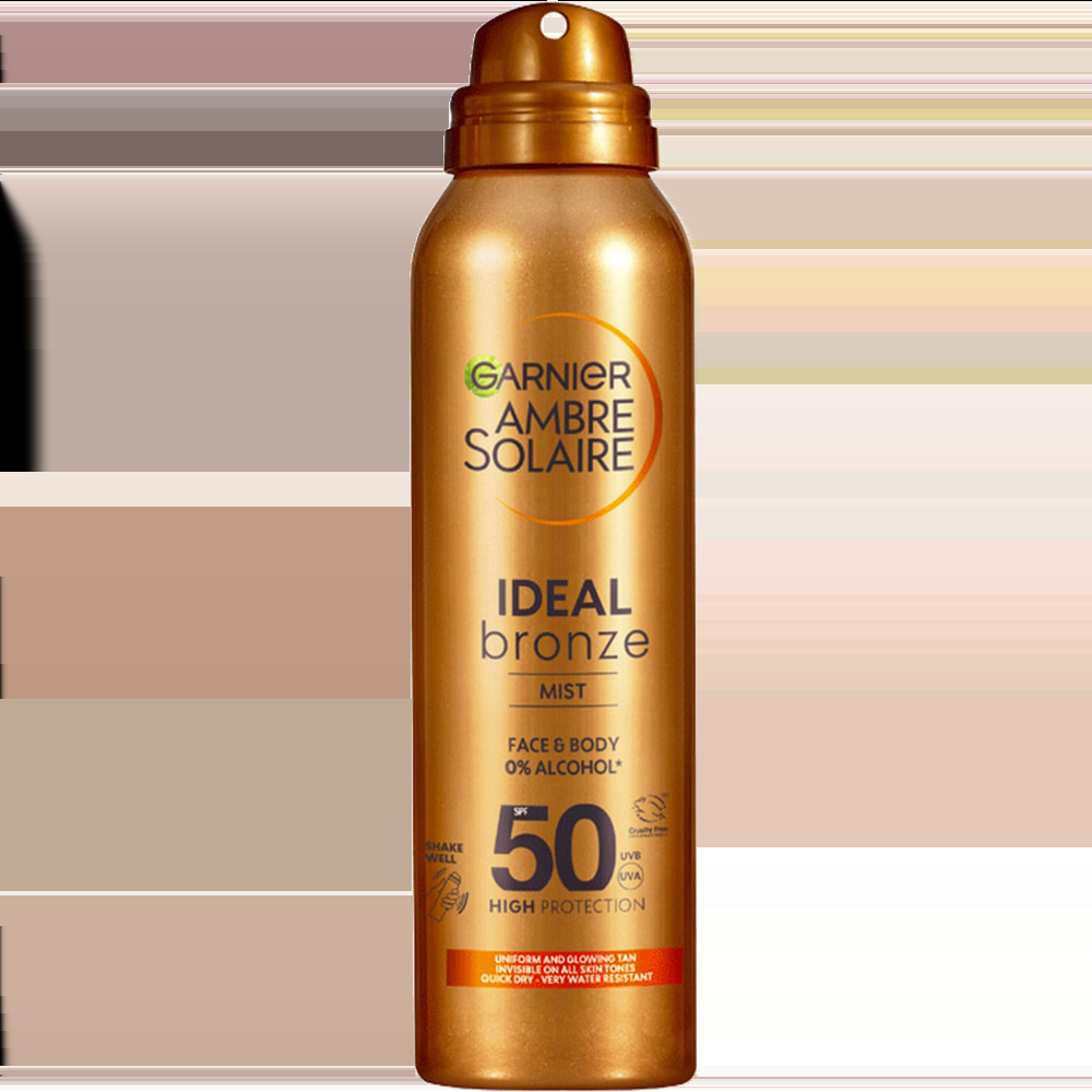 Garnier AMBRE SOLAIRE IDEAL BRONZE Garnier Ambre Solaire Ideal Bronze Tanning Mist SPF50