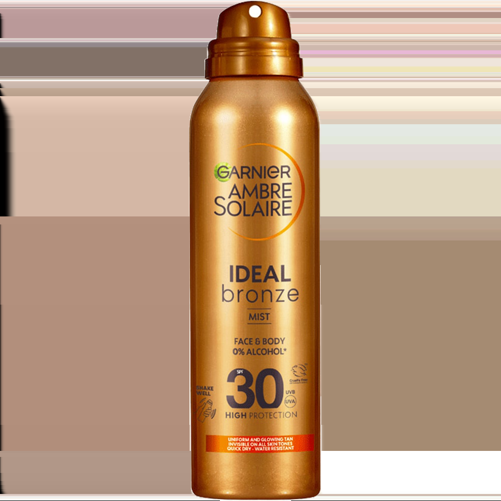 garnier AMBRE SOLAIRE IDEAL BRONZE Garnier Ambre Solaire Ideal Bronze Tanning Mist SPF30