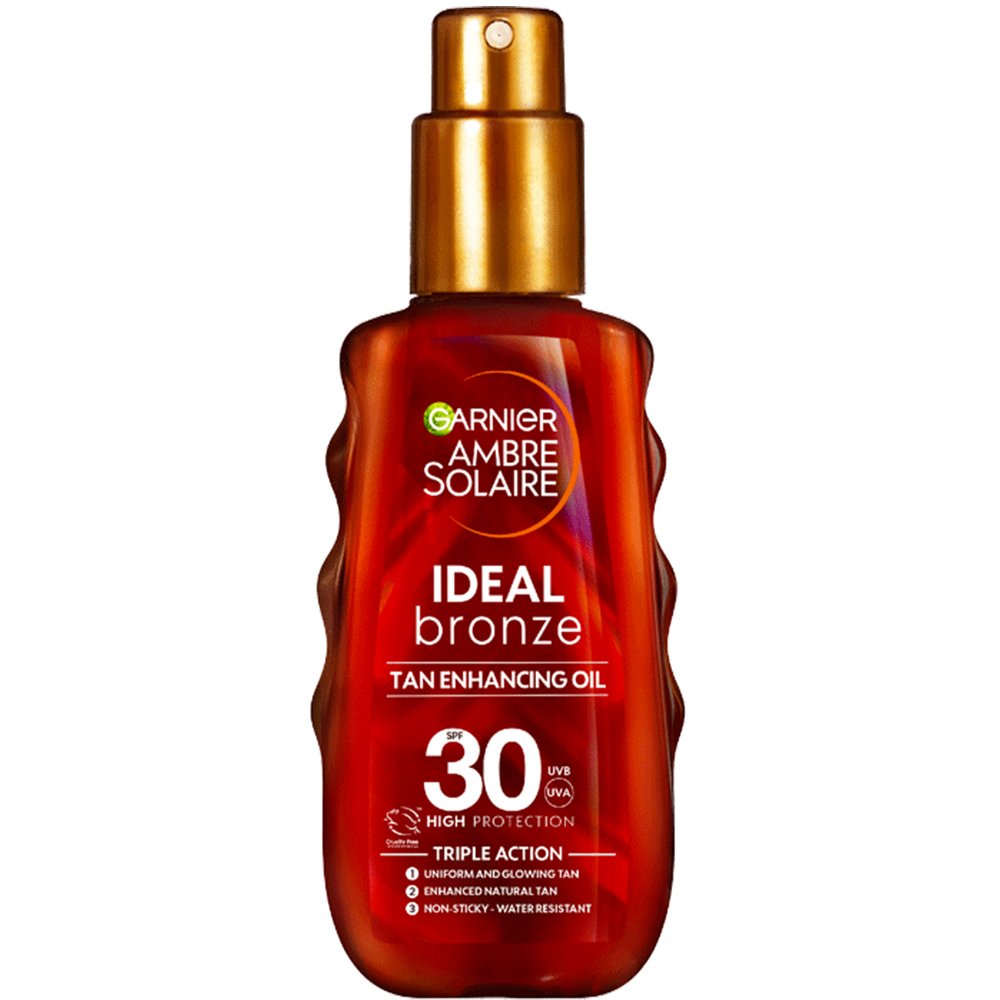 Garnier AMBRE SOLAIRE IDEAL BRONZE Garnier Ambre Solaire SPF 30 Ideal Bronze Protective Oil Spray