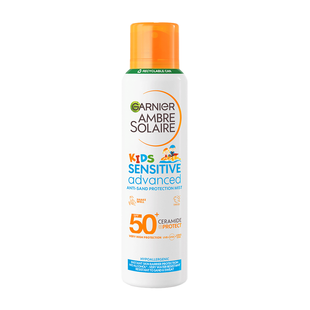 Garnier Ambre Solaire Kids Sensitive Advanced Anti-Sand Mist SPF50+