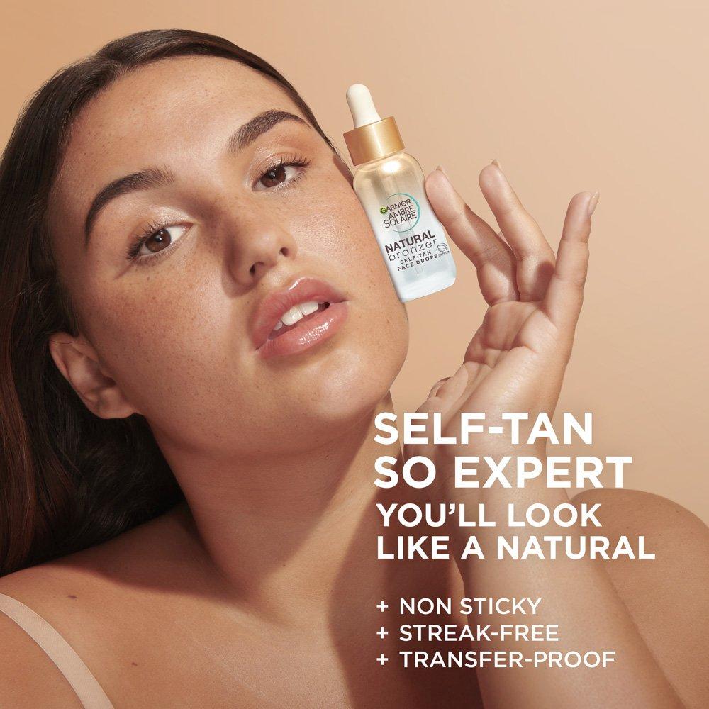 Garnier Ambre Solaire Natural Bronzer Self-Tan Face Drops