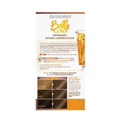 Garnier Belle Color Garnier Belle Color 5.0 Brown Permanent At Home Hair Dye
