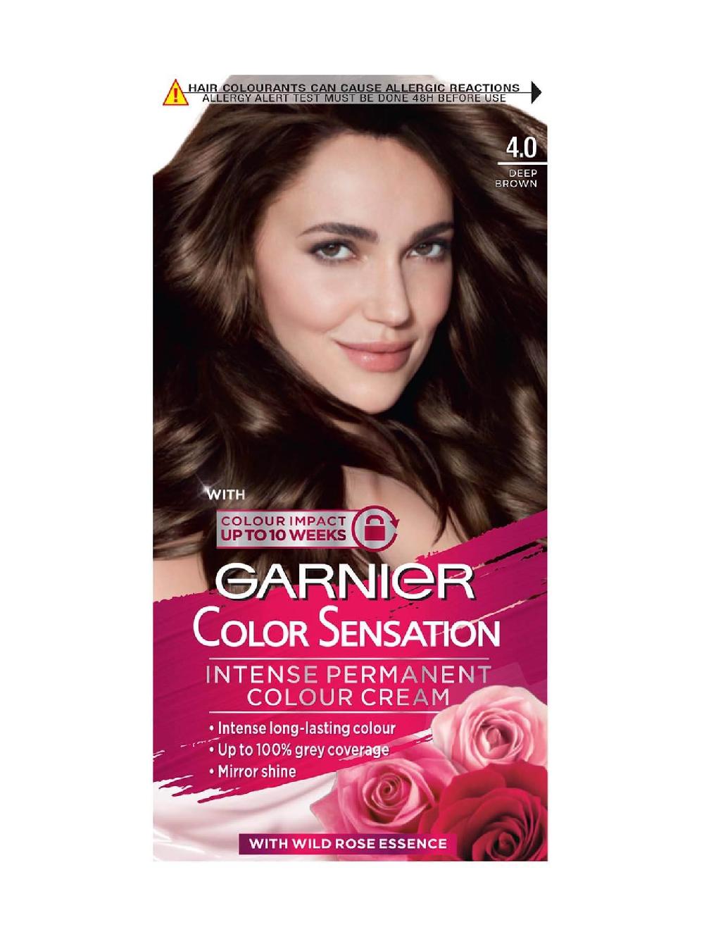 Garnier Color Sensation Garnier Color Sensation 4.0 Deep Brown Permanent Hair Dye
